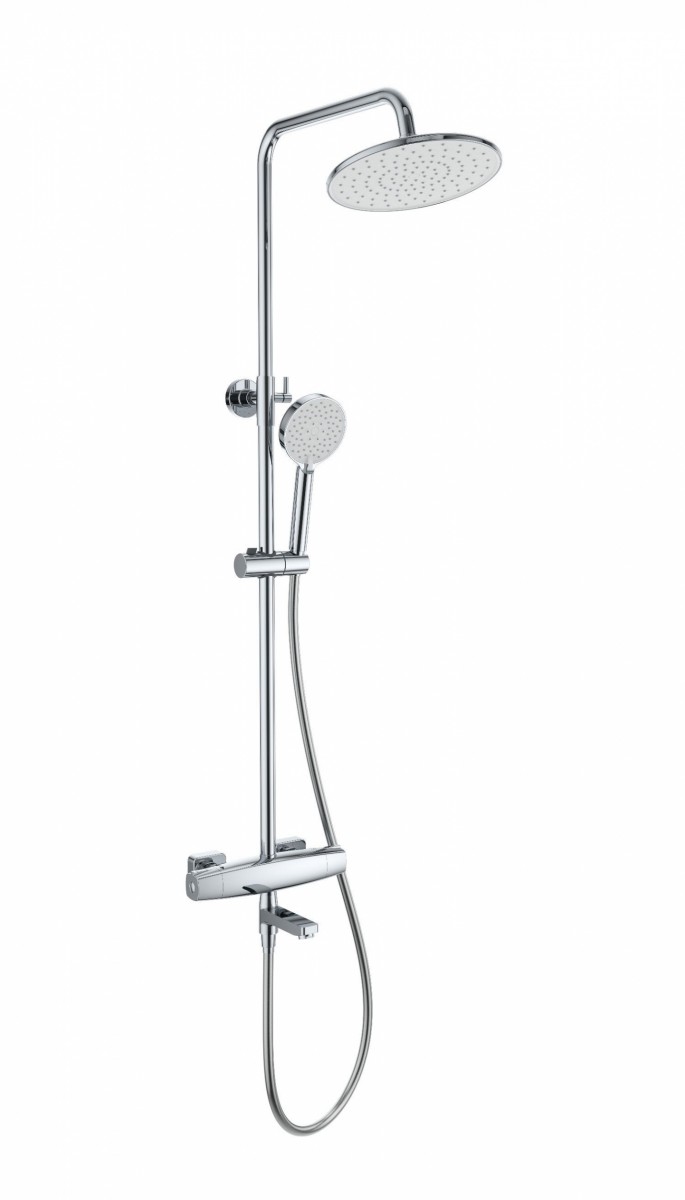 Душевая система Wonzon & Woghand NEO WW-B3035-A3-CR (хром) с термостатом