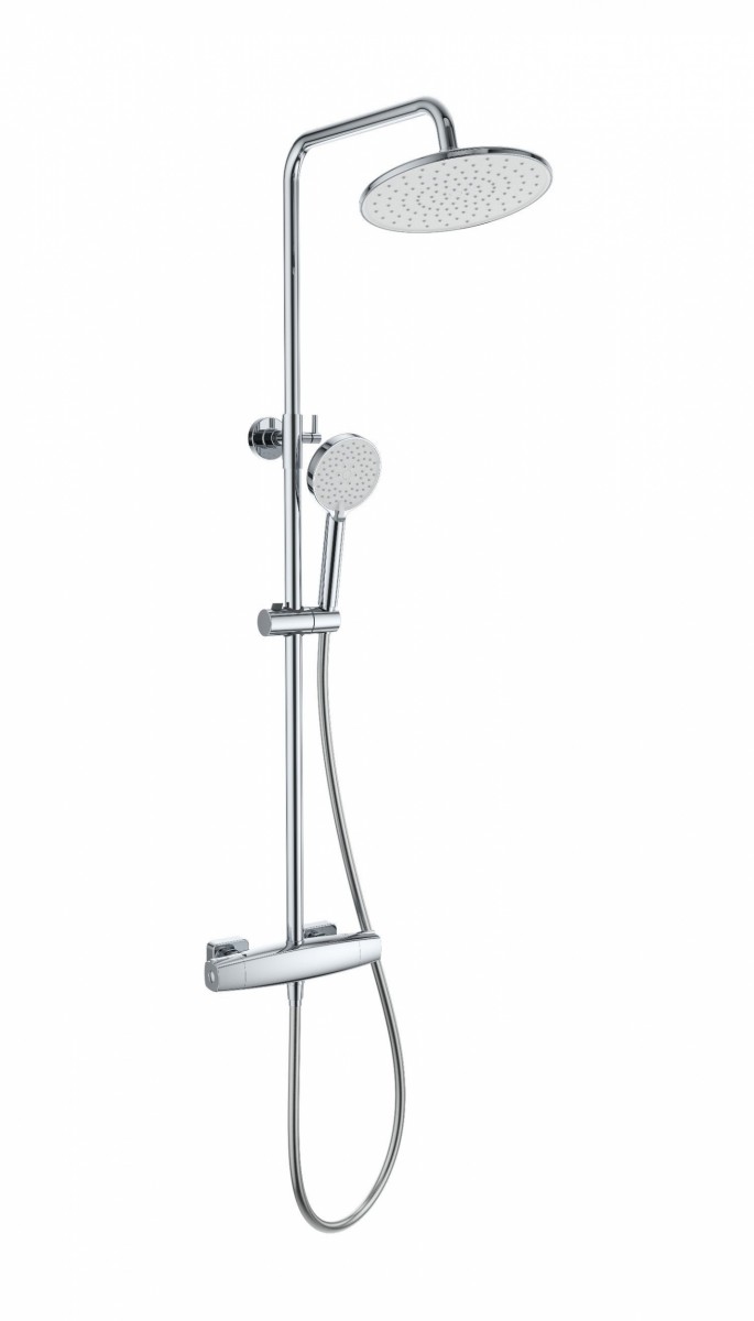 Душевая система Wonzon & Woghand NEO WW-B3035-A-CR (хром) с термостатом
