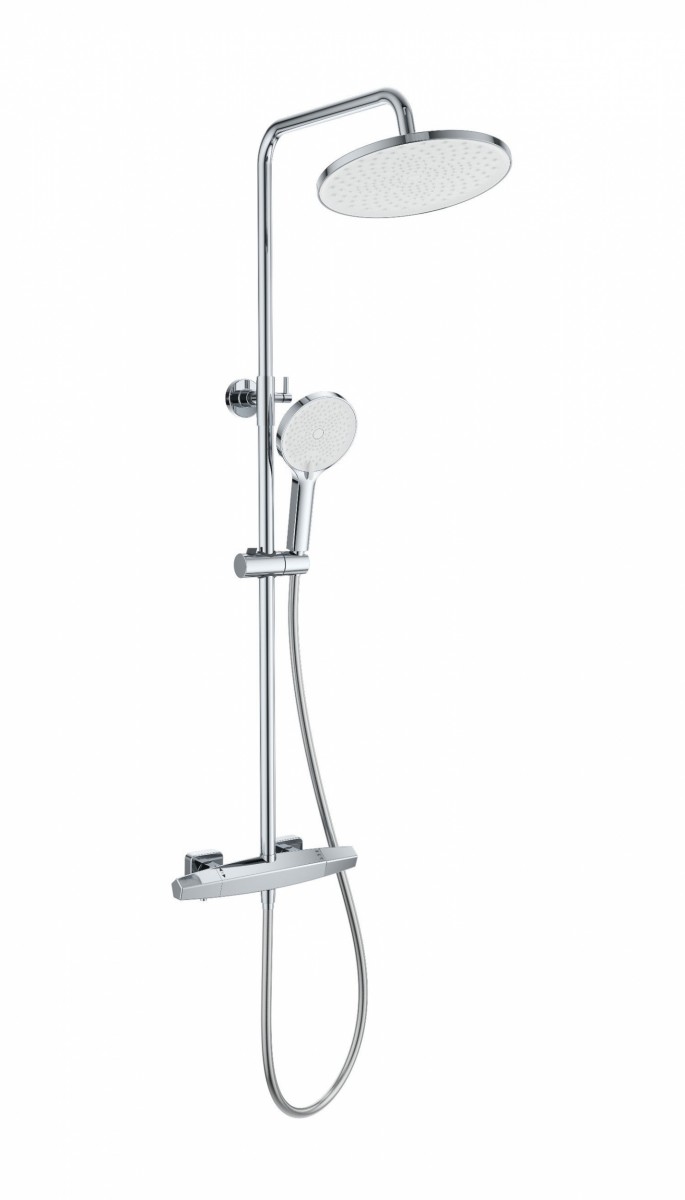 Душевая система Wonzon & Woghand NEO WW-B3045-A-CR (хром) с термостатом