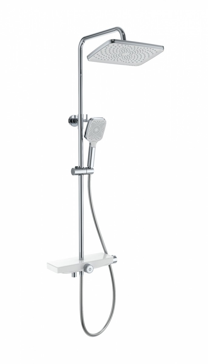 Душевая система Wonzon & Woghand ThermoKlick WW-B3098-A-CR (хром) с термостатом