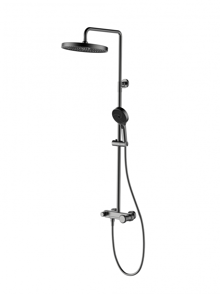 Душевая стойка Altrobagno Ricco ALTROBAGNORicco030224GM (оружейная сталь матовое)