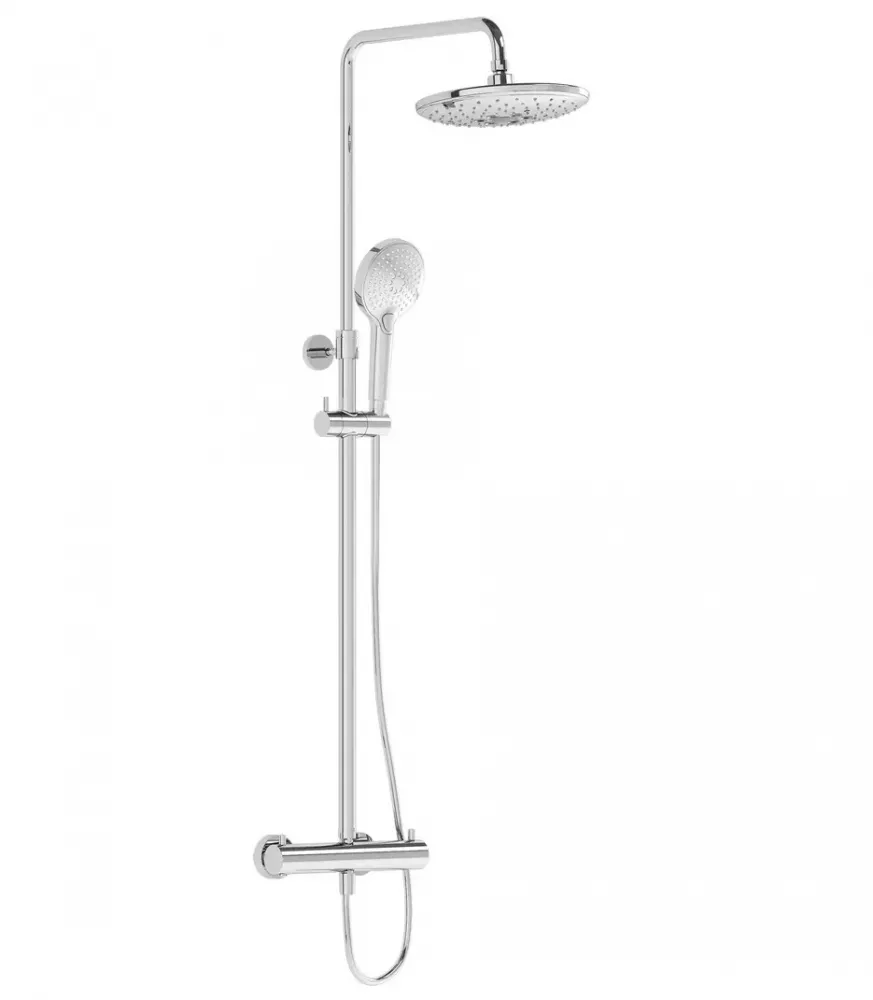 Душевая система Vitra Aquaheat Bliss 2F A47205EXP (хром)