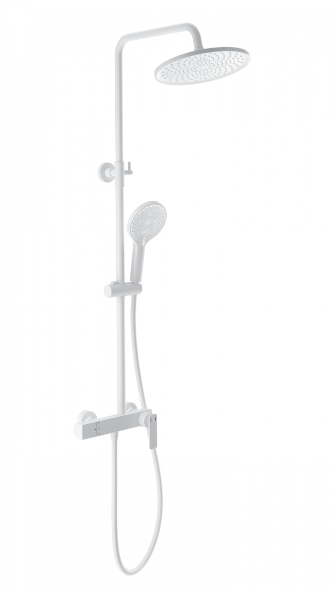 Душевая система Wonzon & Woghand WW-B3517-MW (белый матовый)
