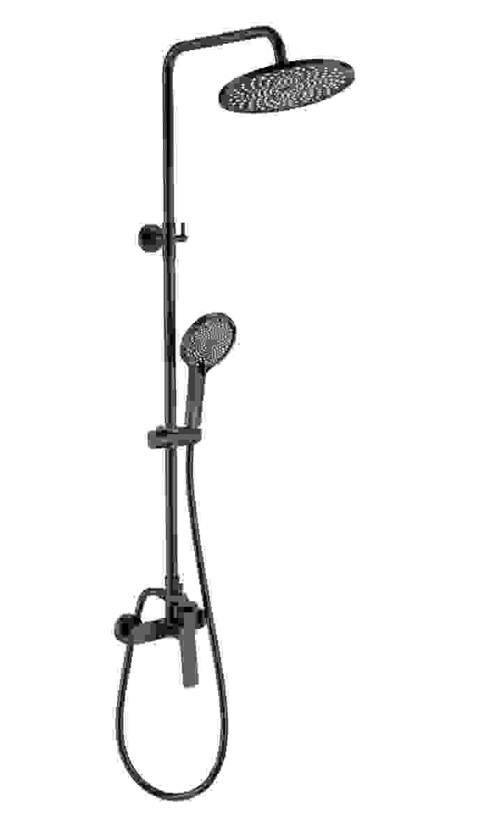 Душевая система Wonzon & Woghand WW-B3200-MB (чёрный матовый)