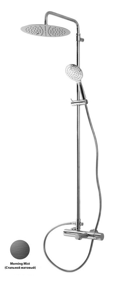 Душевая система Cezares LEAF-CVDA-30-L-MM (стальной матовый)