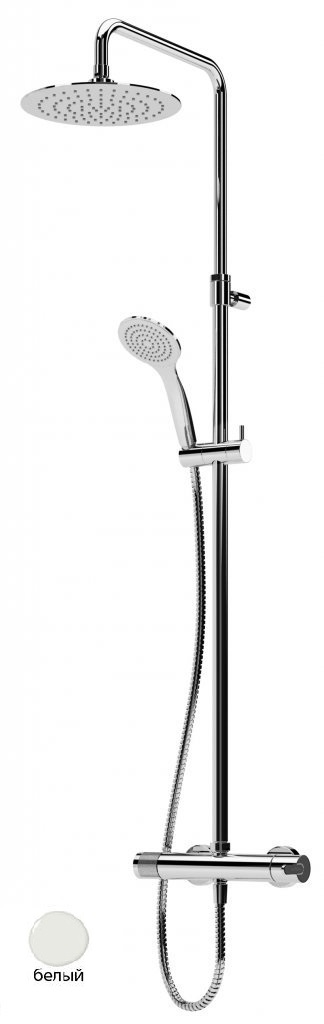 Душевая система Cezares LEAF-CDA-30-L-BIO (белый матовый)