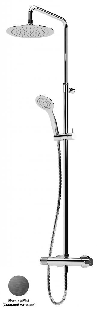 Душевая система Cezares LEAF-CDA-25-L-MM (стальной матовый)