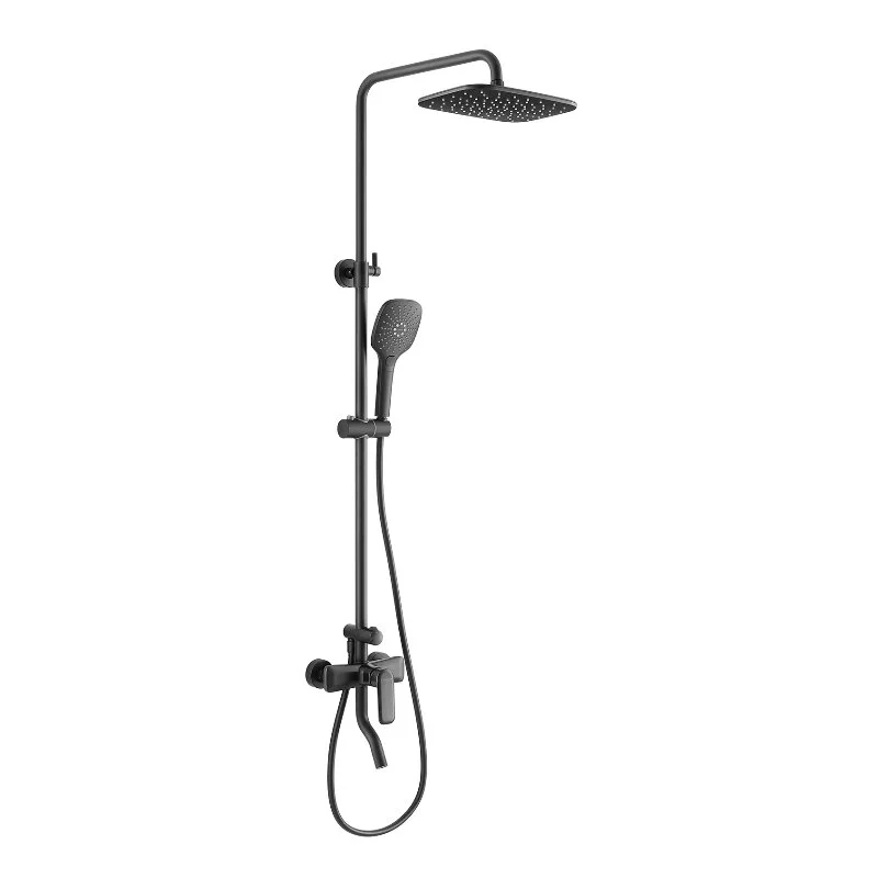 Душевая система Arrow AG3311BC (чёрный матовый)