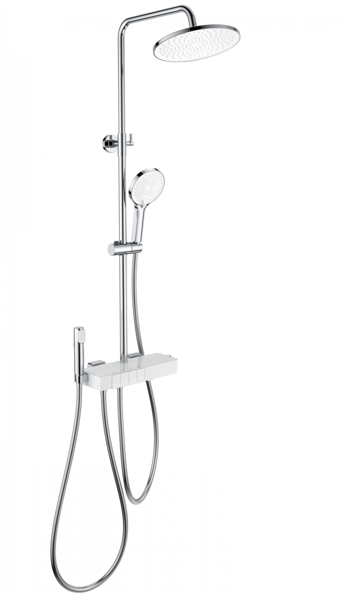 Душевая система Wonzon & Woghand MUSE Forte WW-B3580-CR (хром) с термостатом