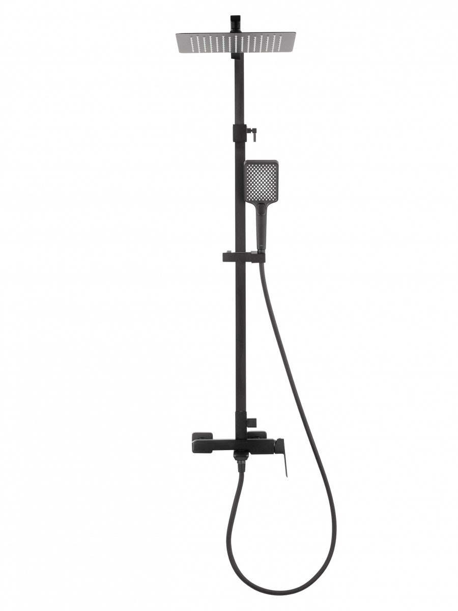 Душевая система Wonzon & Woghand DIAMOND WW-88739011-MB (чёрный матовый)