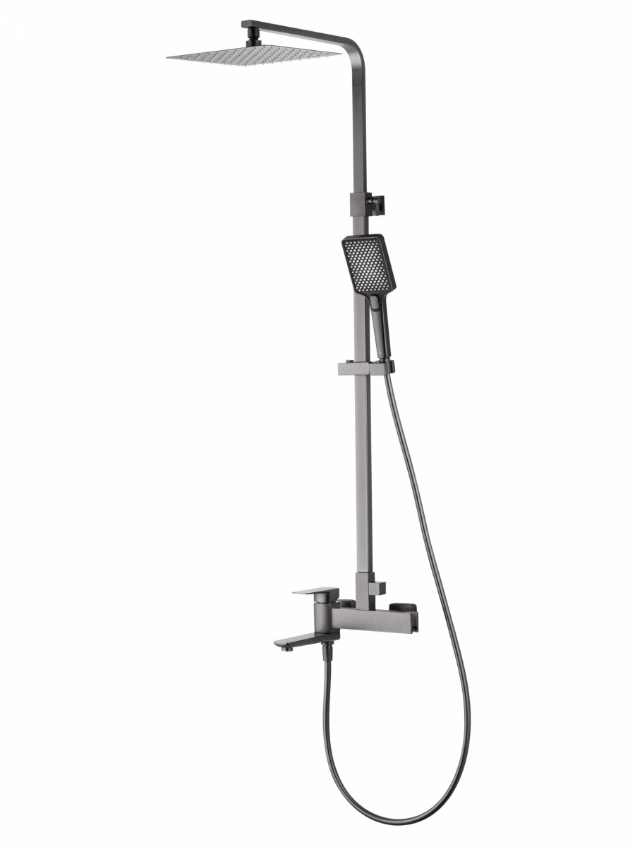 Душевая система Wonzon & Woghand EDGE WW-88739003-BGM (тёмный графит)