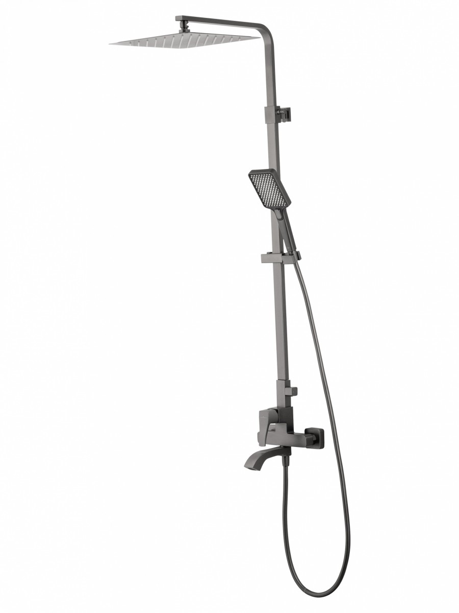 Душевая система Wonzon & Woghand FLEX WW-88047072-BGM (тёмный графит)