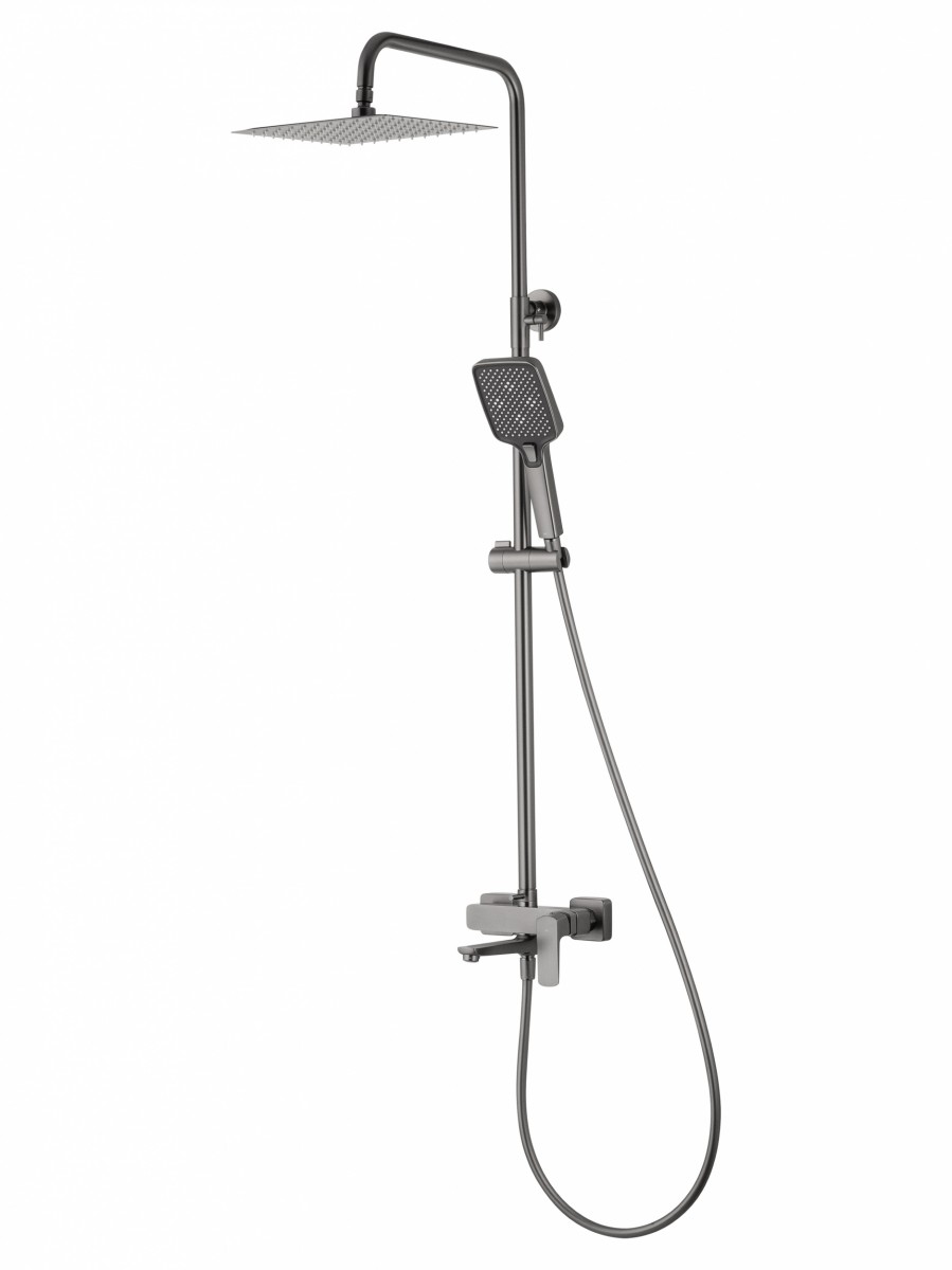 Душевая система Wonzon & Woghand FORZA WW-739031-BGM (тёмный графит)
