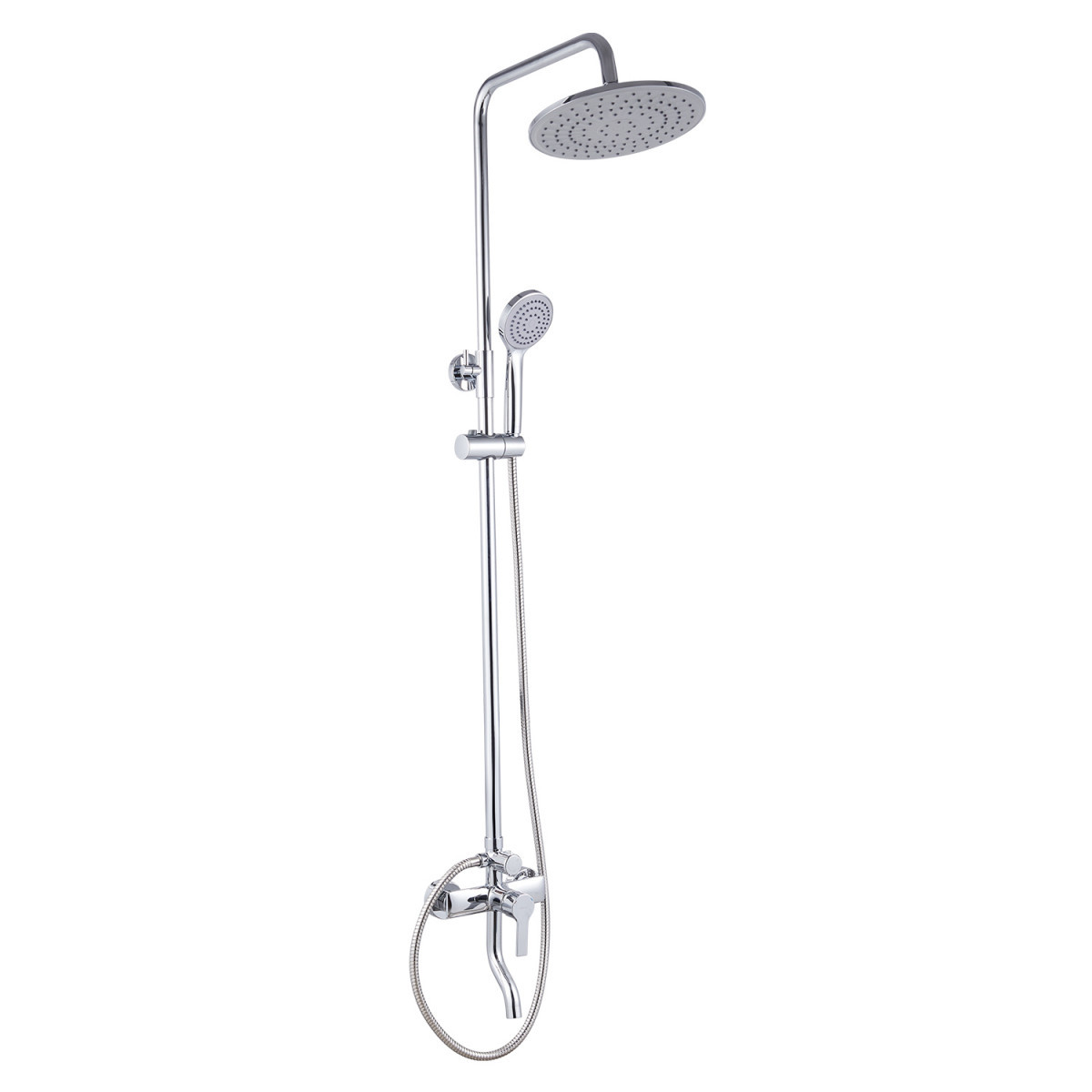 Душевая стойка Milardo Stripe STRSB1FM06 (хром)