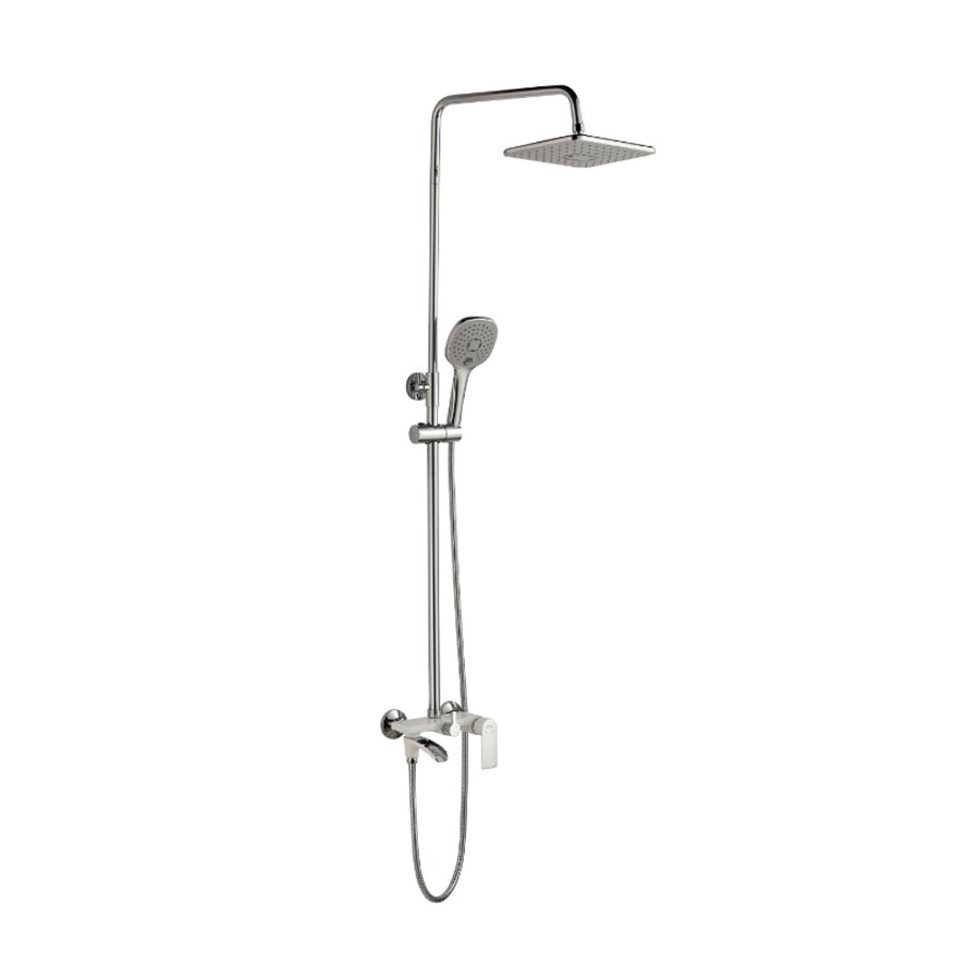 Душевая система Haiba HB23505-8 (хром/белый)