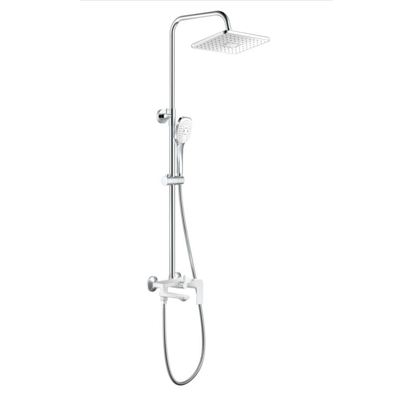 Душевая система Haiba HB24505-8 (хром/белый)