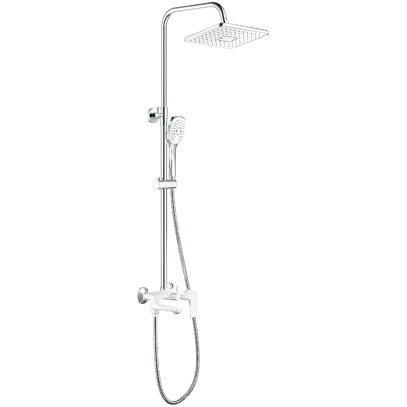 Душевая система Haiba HB24553-8 (хром/белый)