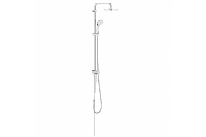 Душевая система GROHE New Tempesta 200 с переключателем (без смесителя), Хром 26452001