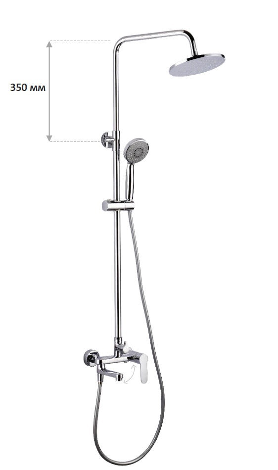 Душевая система Aquanet Passion R3 212273 (хром)