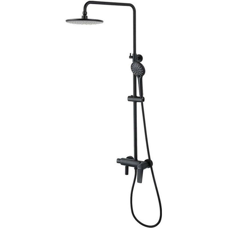 Душевая стойка Lemark Bronx LM3762BL (черный)