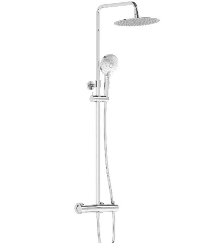 Душевая система Vitra Aquaheat Bliss A47201EXP (хром)