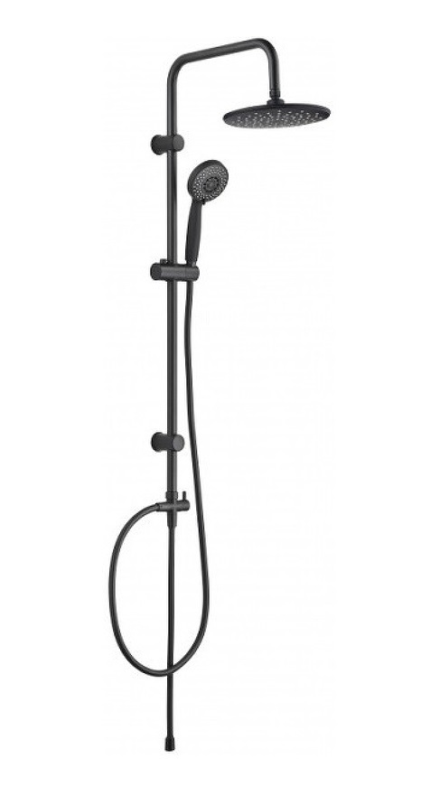Душевая система Aquanet Passion R AF300-70-R-B (черный матовый)