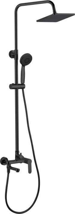 Душевая система Aquanet Passion S3 AF300-72-S-B (черный матовый)