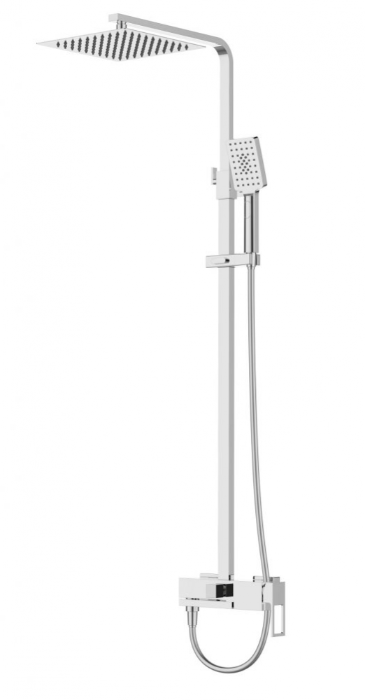 Душевая стойка BelBagno LUCE LUC-VSCM-CRM (хром)