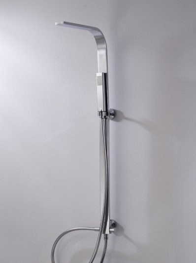 Душевая колонна без смесителя Bravat ARC D224C-ENG хром