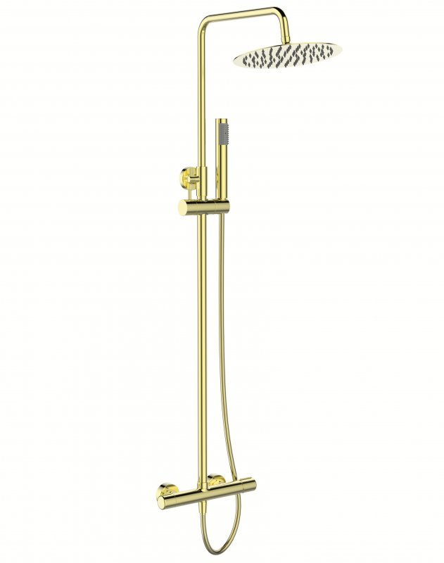 Душевая стойка BelBagno UNO UNO-DOCM-ORO (золото)