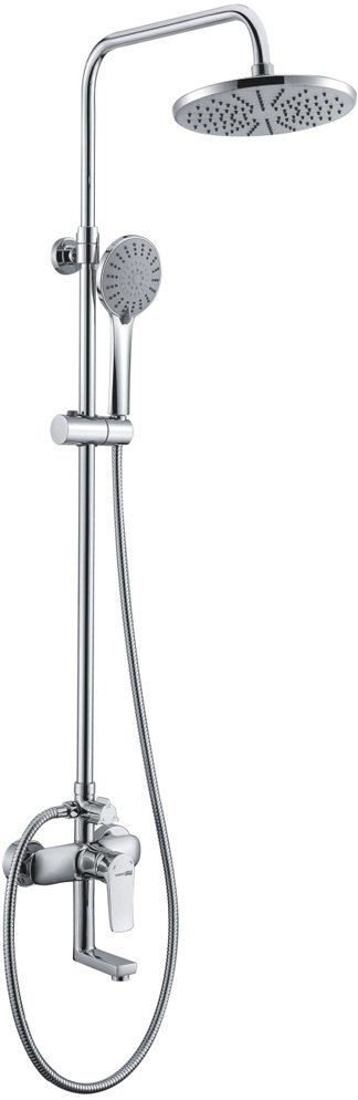Душевая система WasserKRAFT A16601 (сталь)
