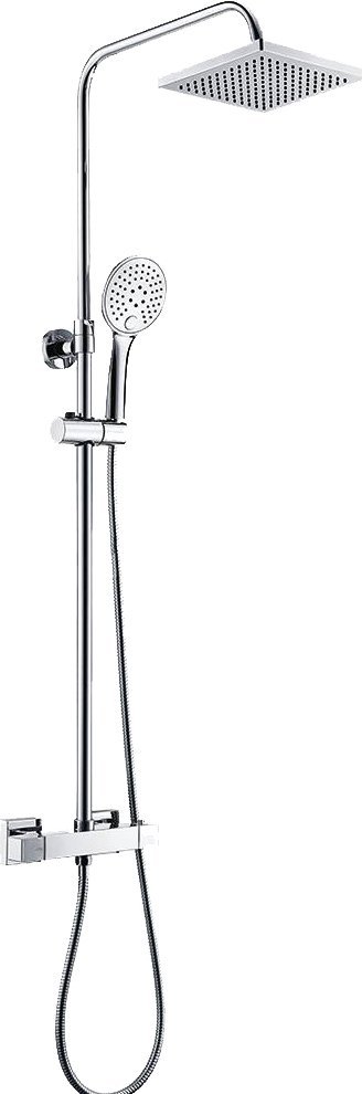 Душевая система WasserKRAFT Thermo A15502 с термостатом (хром)