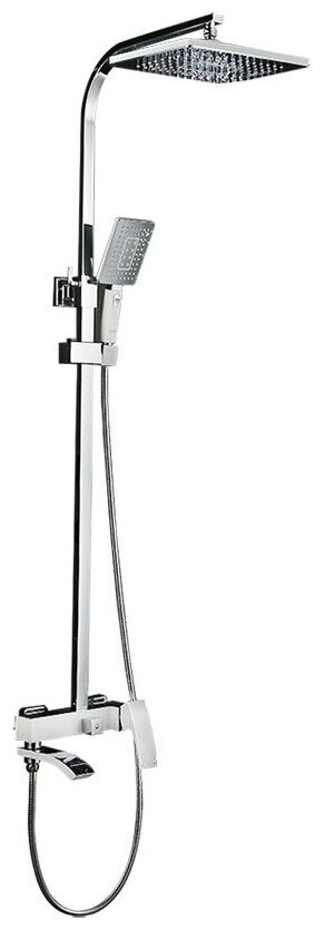 Душевая стойка Gappo Jacob G2407-8 хром-белый