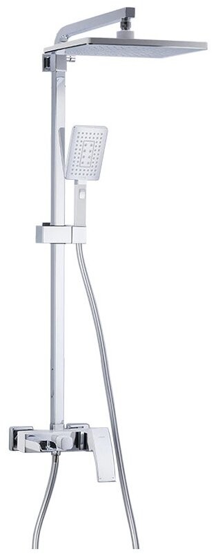 Душевая стойка Gappo Jacob G2407-30 хром-белый