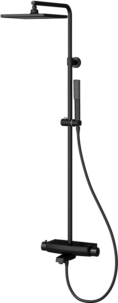 Душевая система Teska Mira  DK3780 (чёрный)