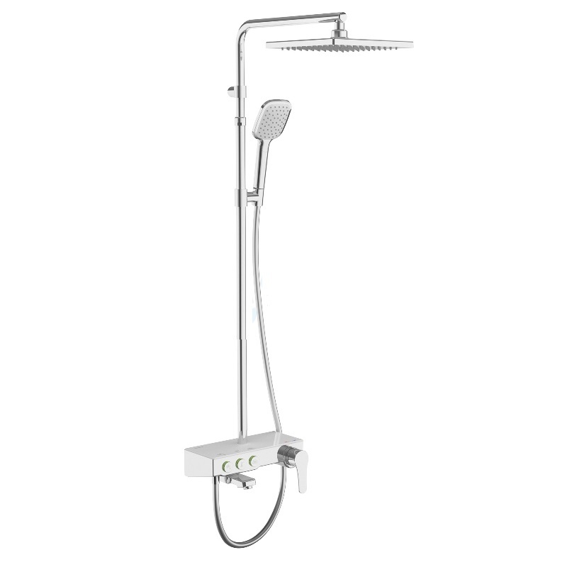 Душевая система Teska Niagara  NG3501C (хром/белый)
