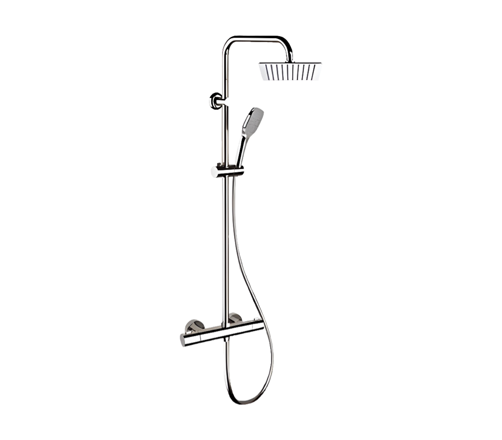 Душевая система Remer Elegance EQ32X8CPUFD20 (хром) с термостатом