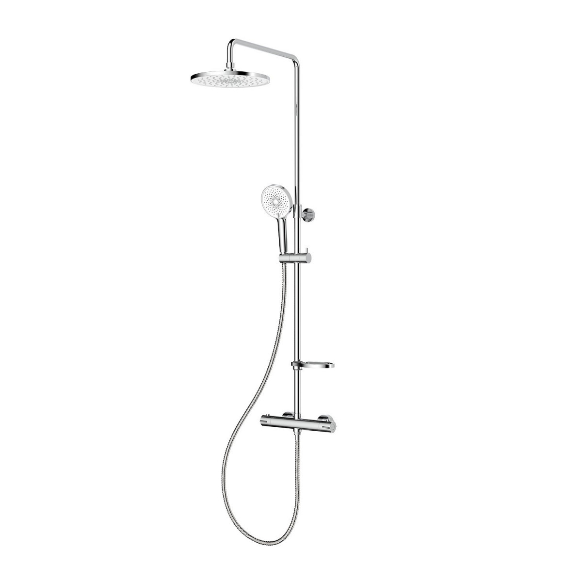 Душевая система Milardo Ideal Spa ILSSBTHM89 (хром)	 с термостатом