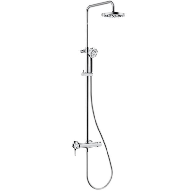 Душевая система Kludi Logo Dual Shower System 6808505-00 (хром) с термостатом
