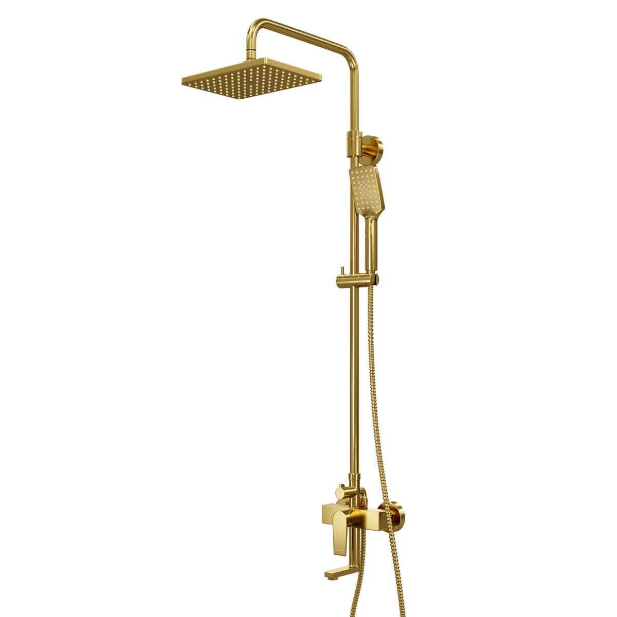 Душевая система WasserKRAFT A15501 (золото матовое)
