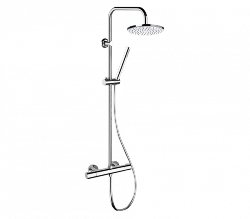 Душевая система Remer Elegance EQ32X7MMM20 (хром) с термостатом