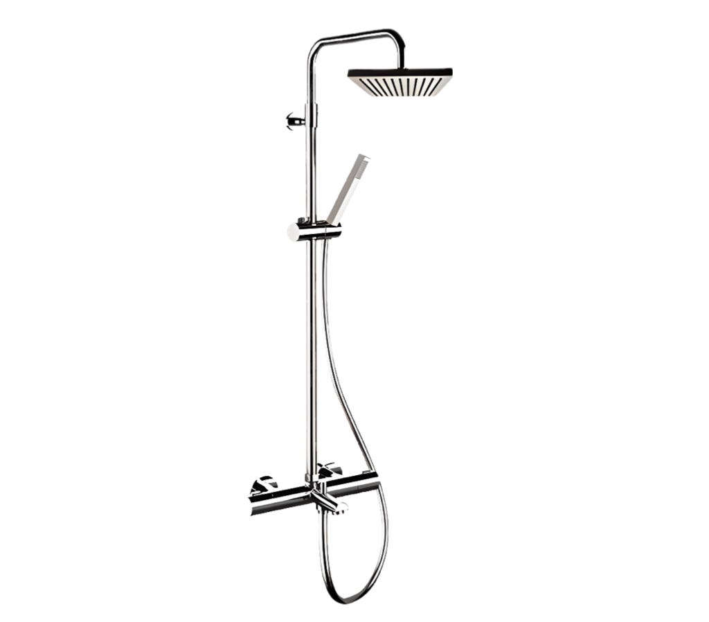 Душевая система Remer Elegance EQ34A7SDSD20 (хром) с термостатом