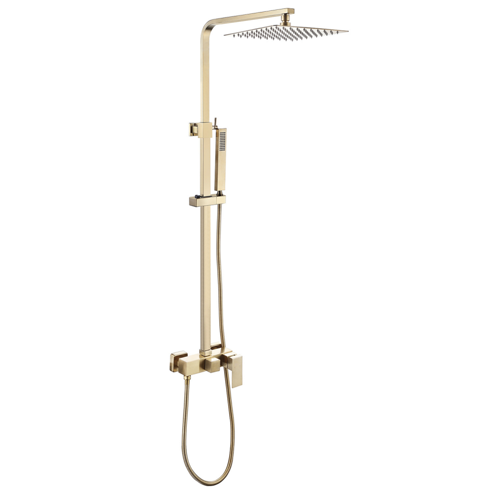 Душевая стойка Abber Daheim AF8220G (золото матовое)