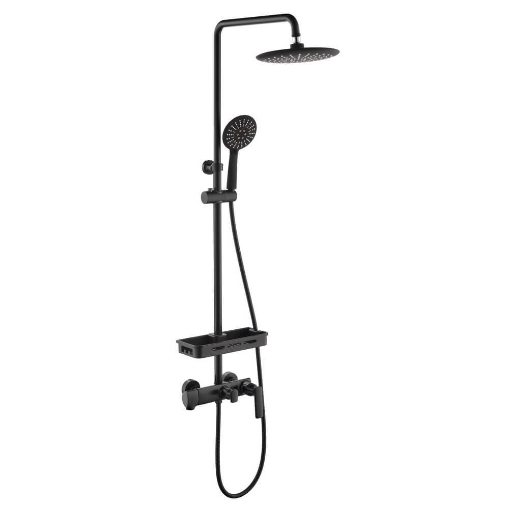 Душевая система Orans OLS-WX7003 (черный матовый)