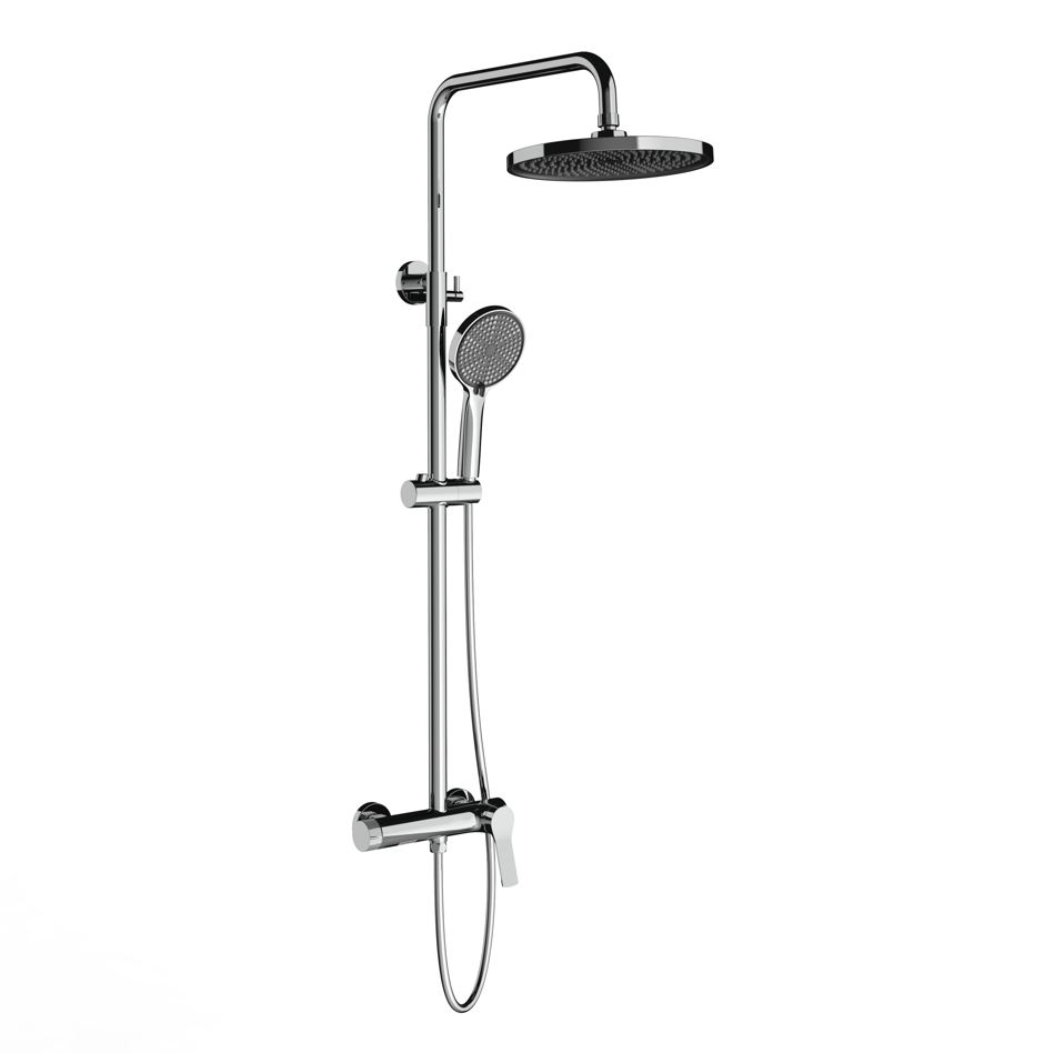 Душевая стойка Vincea Arco VSFS-4AR1CH (хром)