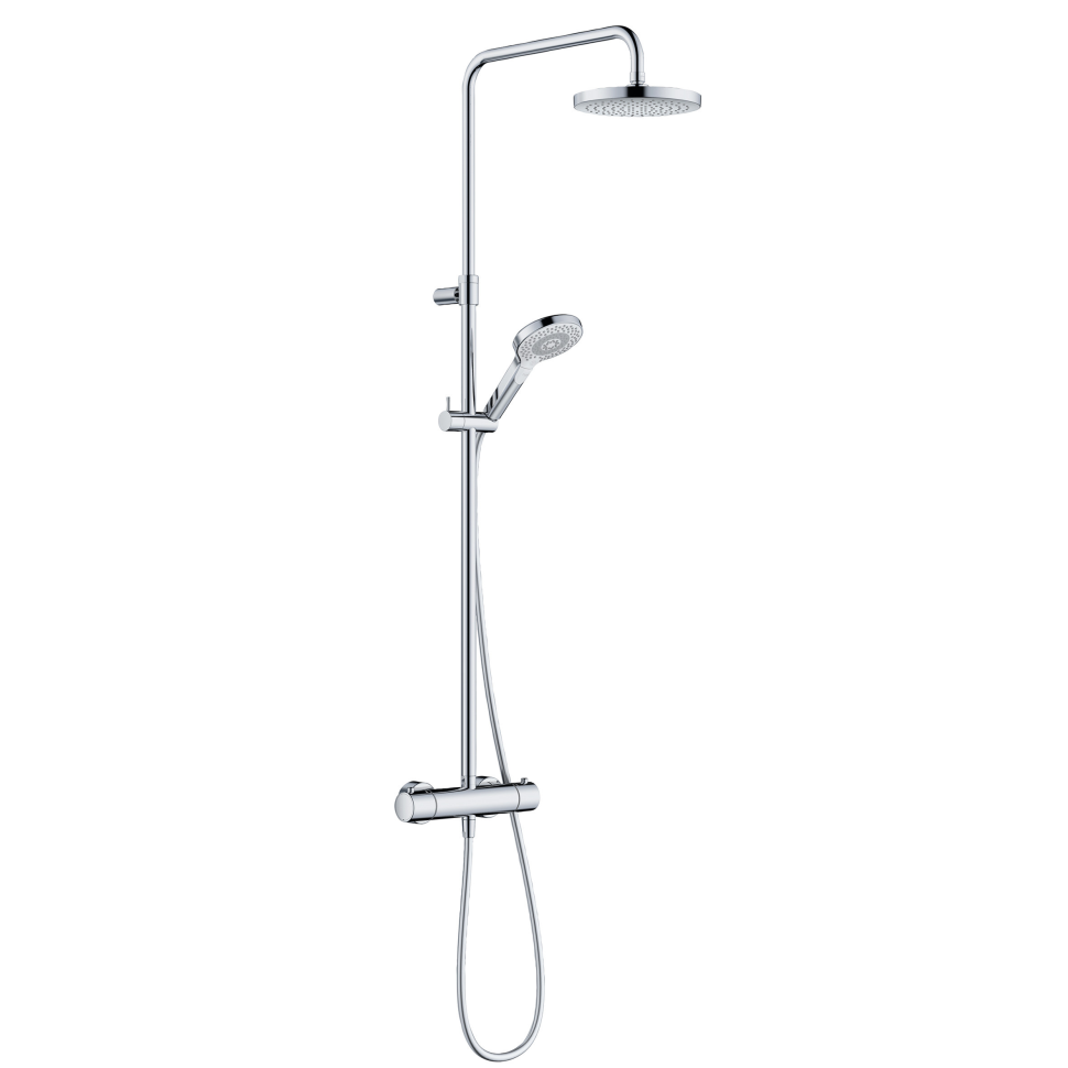 Душевая система Kludi Dive Dual Shower System 6907905-00 (хром) с термостатом