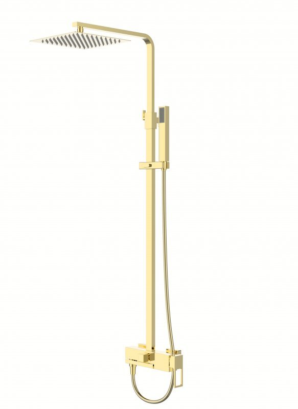 Душевая стойка BelBagno LUCE LUC-VSCM-ORO (золото)