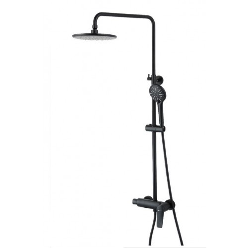 Душевая стойка Lemark Bronx LM3760BL (черный)