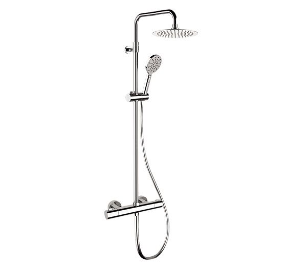 Душевая система Remer Elegance EQ32A8MPUFM25G (хром) с термостатом
