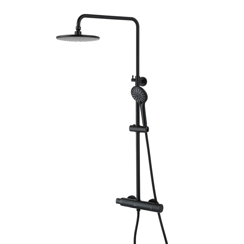 Душевая стойка Lemark Bronx LM3770BL (черный)
